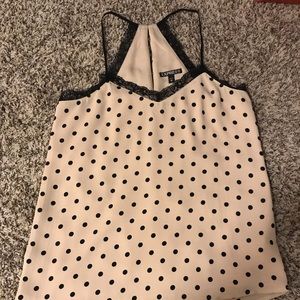 Express Racerback Chiffon Tank